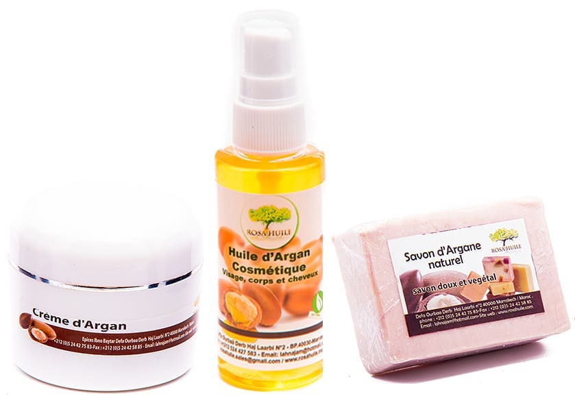 The best organic products based on argan